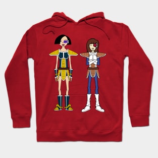 DARIA & JANE SAIYANS Hoodie